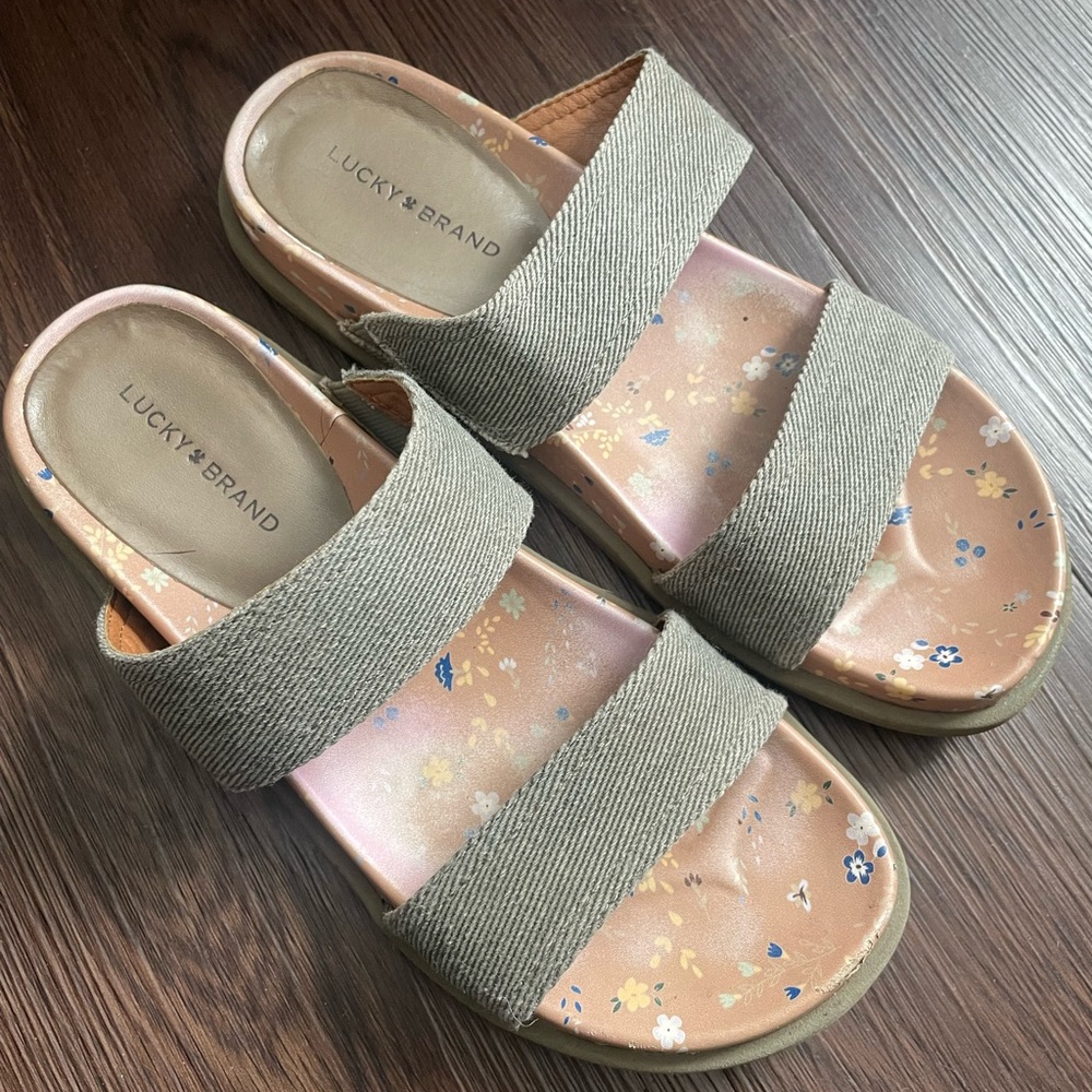 Lucky Brand Paimee Slide Sandal W 7.5
